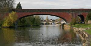 The two Maidenhead Bridges
