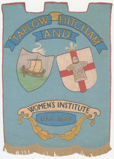 Taplow and Hitcham W.I. banner