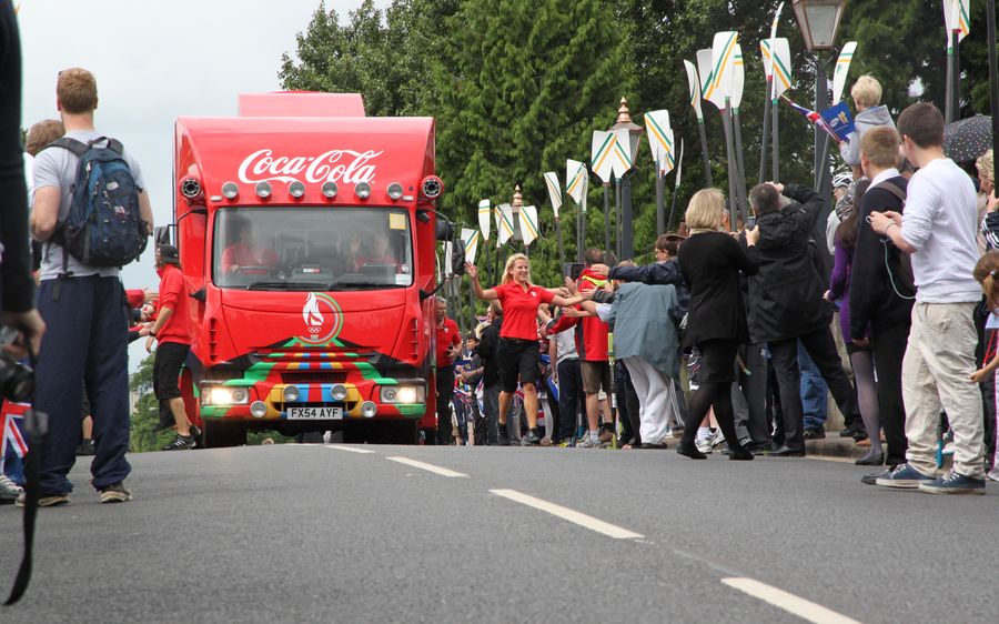 Olympic Torch Relay in Taplow - Andrew Findlay