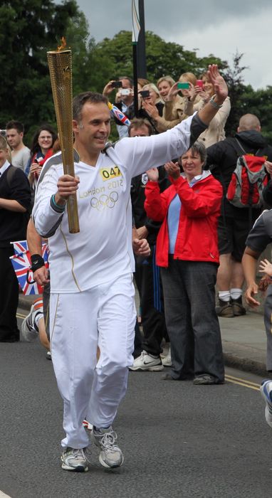 Olympic Torch Relay in Taplow - Andrew Findlay