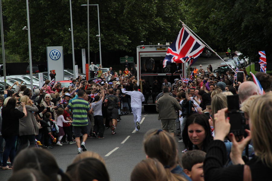 Olympic Torch Relay in Taplow - Andrew Findlay