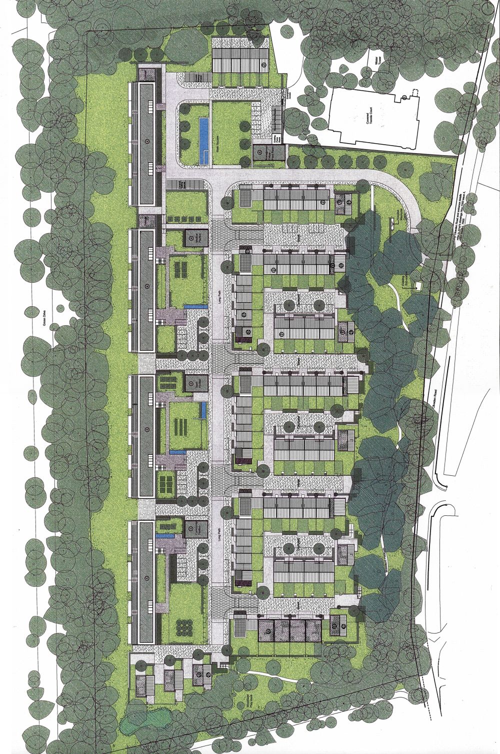 Architects site plan