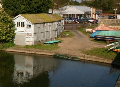 The slipway site today