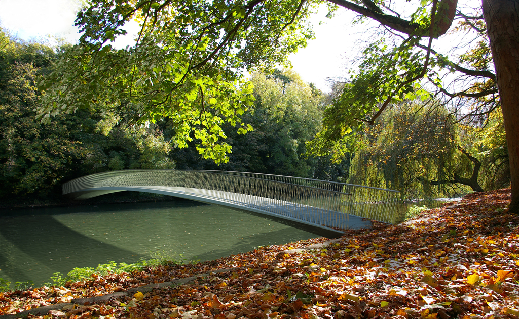 Bridge seen from Boulters Island