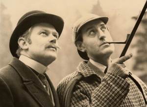 Watson and Holmes (BBC Copyright photograph)