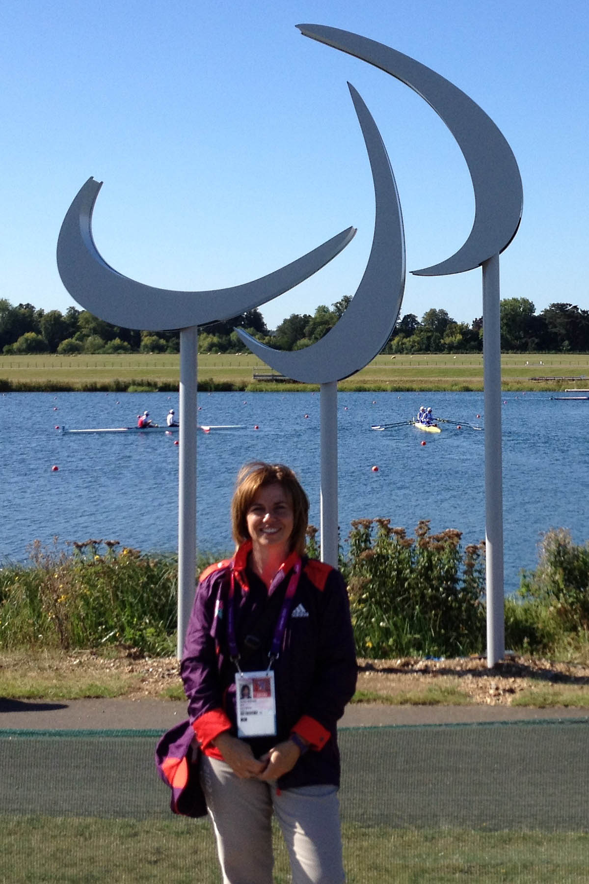 Jenny Edmonds at the Eton Rowing Club