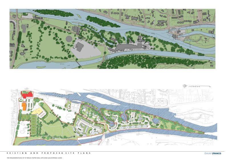 Mill Lane site plans