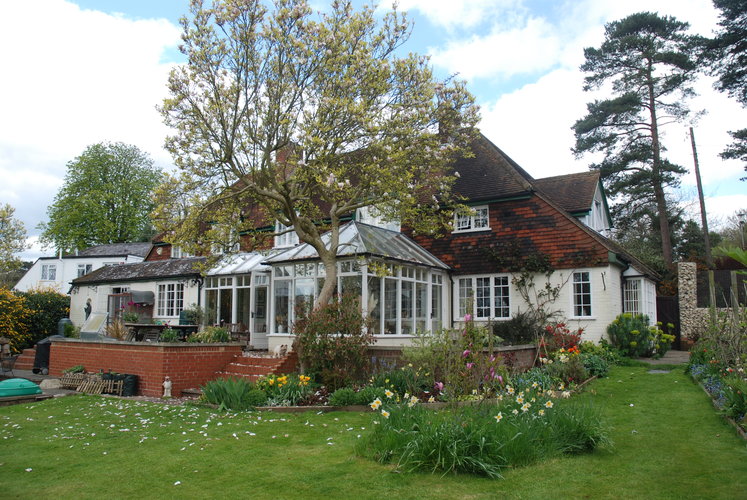 The Orchard, Evelyns balcony was to the right